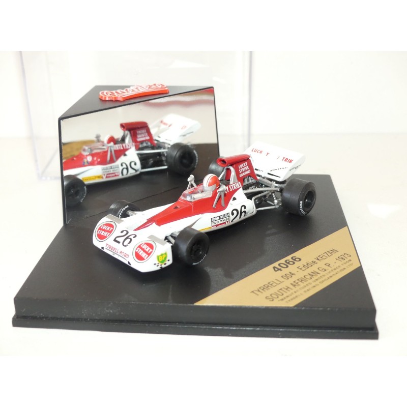 TYRRELL 004 GP D'AFRIQUE DU SUD 1973 E. KEIZAN QUARTZO 4066 1:43