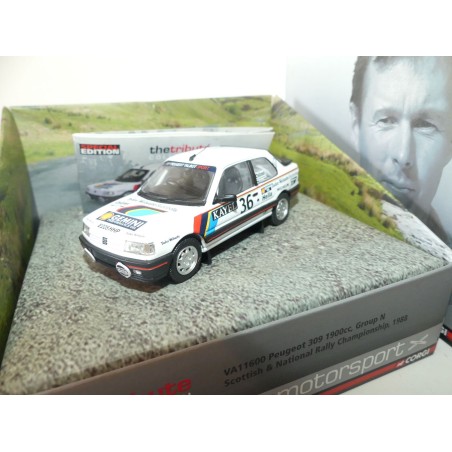 PEUGEOT 309 Gr. N Rallye Championship C. McRAE 1988 CORGI VA11600 1:43 Abd