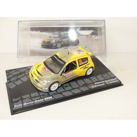 RENAULT CLIO S1600 RALLYE DE MONTE CARLO 2004 N. BERNARDINI ALTAYA 1:43