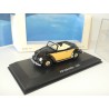 VW COCCINELLE CABRIOLET HEBMULLER Noir et orange NOREV 1:43
