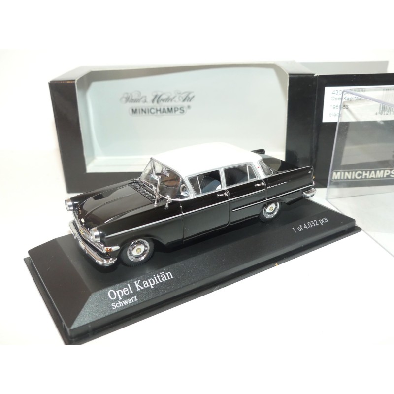 OPEL KAPITAN 1959-63 Noir MINICHAMPS 1:43