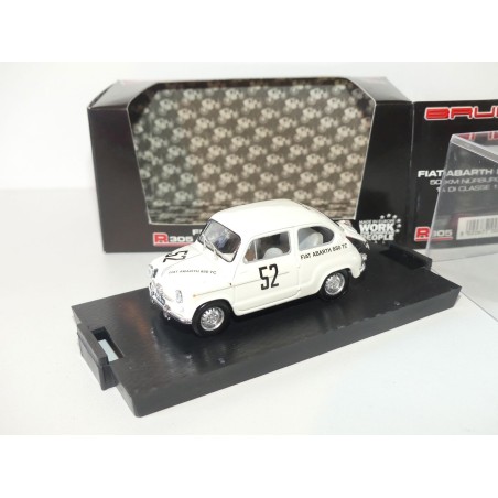 FIAT ABARTH 800 TC 500 Km de NURBURGRING 1962 BRUMM R305 1:43