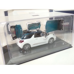 CITROEN DS3 CABRIOLET 2015 Blanc et toit Emeraude NOREV 1:43