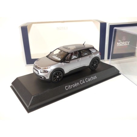 CITROEN C4 CACTUS 2018 Gris et Noir NOREV 1:43