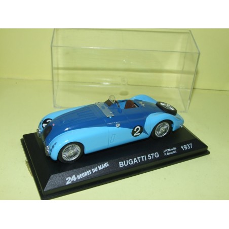 BUGATTI 57G N°2 LE MANS 1937 ALTAYA 1:43 Arrivée 1er
