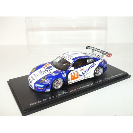 PORSCHE 997 GT3 RSR NÂ°70 LE MANS 2011 SPARK S3422 1:43