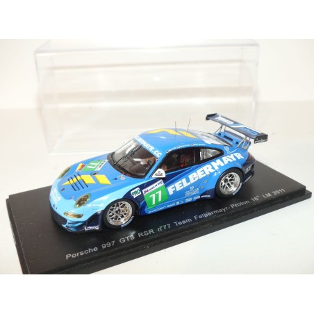 PORSCHE 997 GT3 RSR N°77 LE MANS 2011 SPARK S3418 1:43