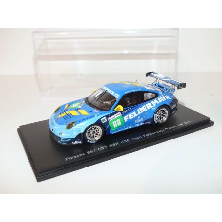 PORSCHE 997 GT3 RSR N°88 LE MANS 2011 SPARK S3420 1:43