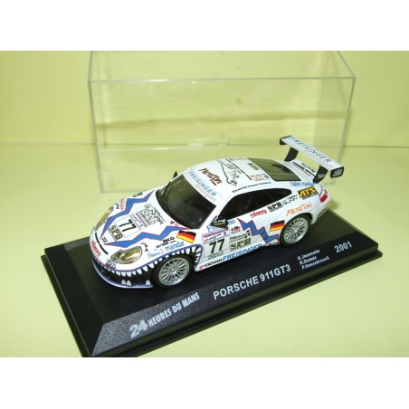 PORSCHE 911 GT3 N°77 LE MANS 2001 ALTAYA 1:43 Arrivée 7ème