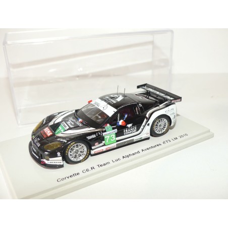 CORVETTE C6 .R LUC ALPHAND NÂ°73 LE MANS 2010 SPARK 2578 1:43