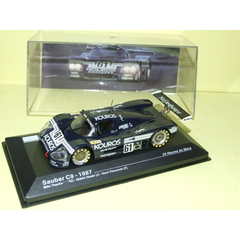 SAUBER C9 N°61 LE MANS 1987 Pescarolo ALTAYA 1:43 Abd
