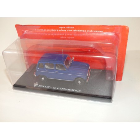 RENAULT 4 L GENDARMERIE IXO PRESSE 1:43