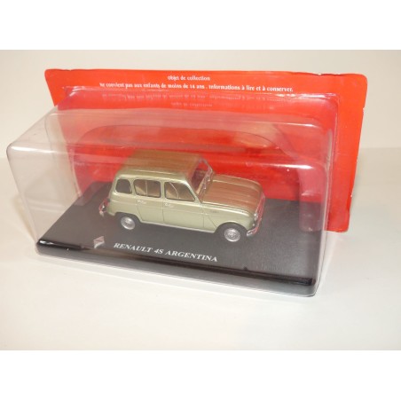 RENAULT 4 S ARGENTINA Vert IXO PRESSE 1:43