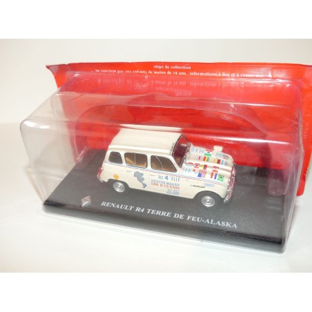 RENAULT 4 RALLYE TERRE DE FEU-ALASKA IXO PRESSE 1:43