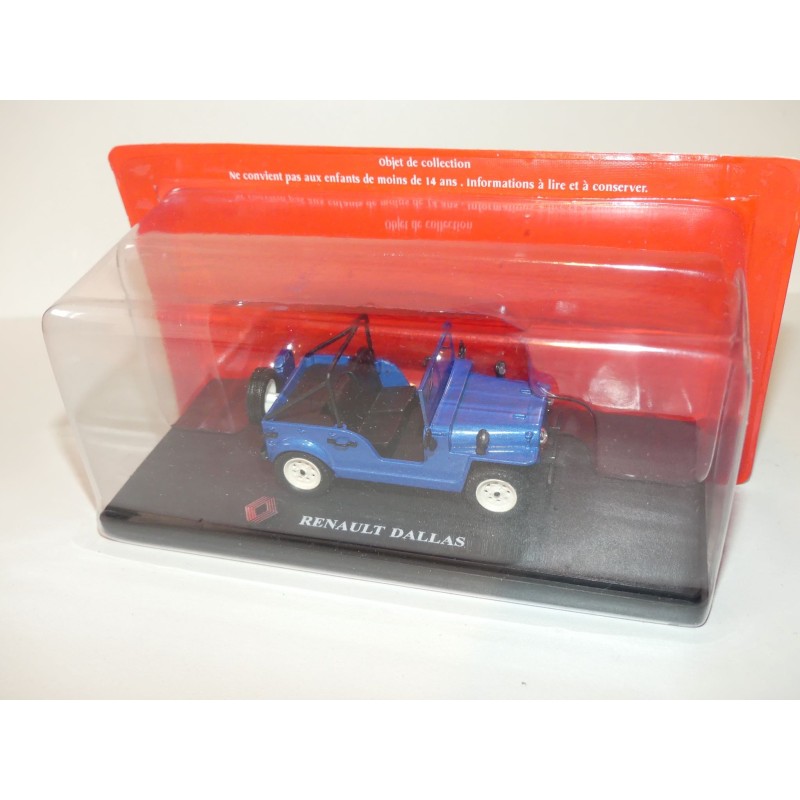 RENAULT 4 DALLAS Bleu IXO PRESSE 1:43