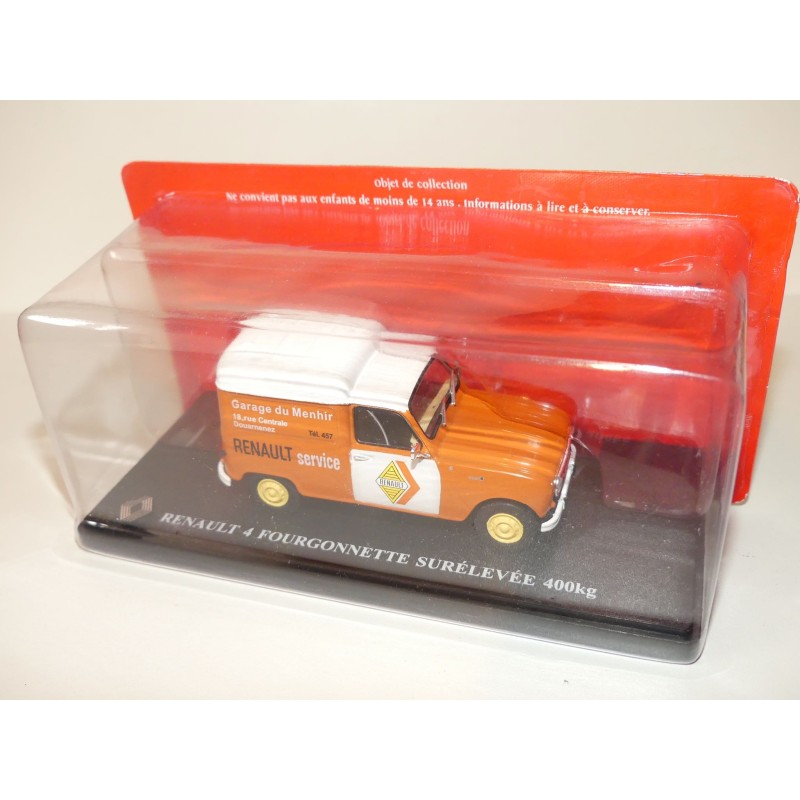 RENAULT 4 FOURGONNETTE Renault Service IXO PRESSE 1:43