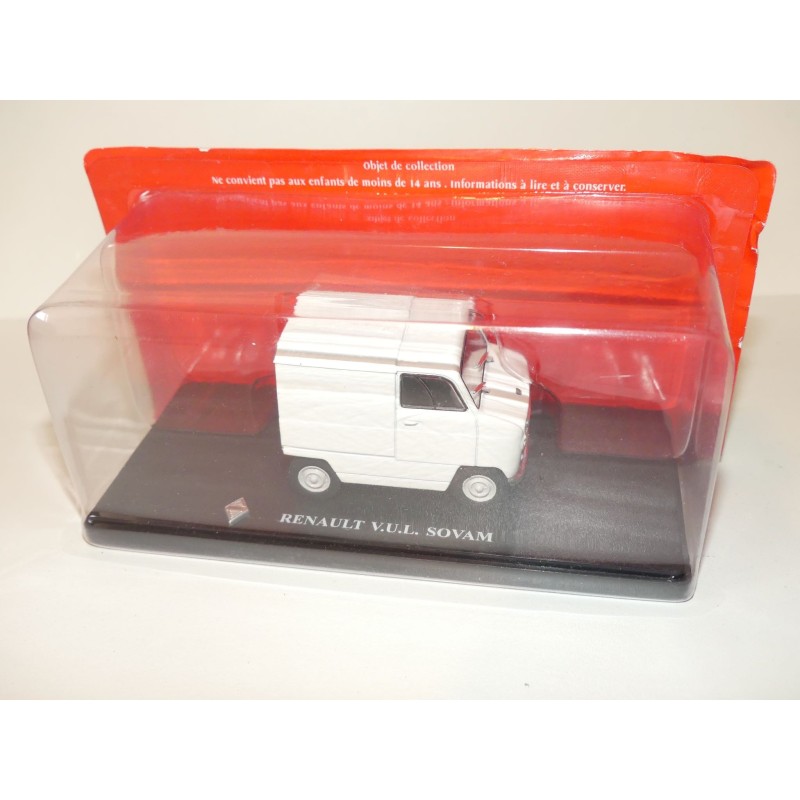 RENAULT V.U.L. SOVAM Blanc IXO PRESSE 1:43