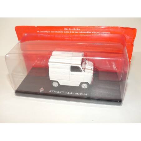 RENAULT V.U.L. SOVAM Blanc IXO PRESSE 1:43