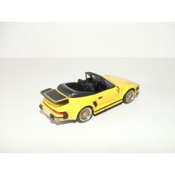 PORSCHE 911 CARRERA SLANT NOSE 1989 Jaune HIGH SPEED 1:43 sans boite modèle modifié