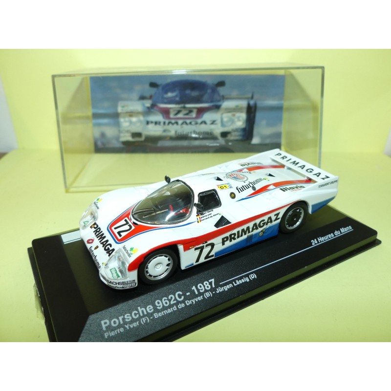 PORSCHE 962 C NÂ°72 PRIMAGAZ LE MANS 1987 ALTAYA 1:43 2Ã¨me 