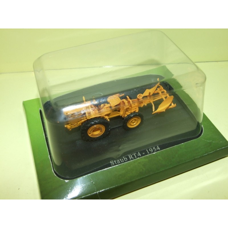 TRACTEUR N°031 STAUB RT4 1954 UNIVERSAL HOBBIES 1:43 sous coque