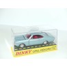 OPEL REKORD COUPE 1900 Bleu gris DINKY TOYS ATLAS 1405 1:43