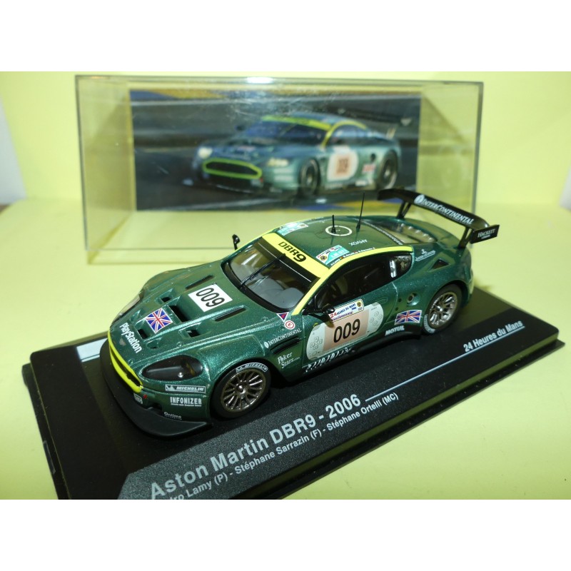ASTON MARTIN DBR9 NÂ°009 LE MANS 2006 ALTAYA 1:43 ArrivÃ©e 10Ã¨me