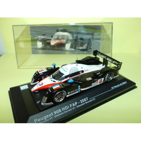 PEUGEOT 908 HDi FAP N°8 LE MANS 2007 ALTAYA 1:43 Arrivée 2ème