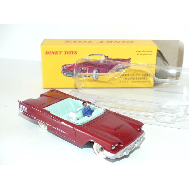 FORD THUNDERBIRB Bordeaux DINKY TOYS ATLAS 555 1:43