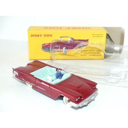 FORD THUNDERBIRB Bordeaux DINKY TOYS ATLAS 555 1:43