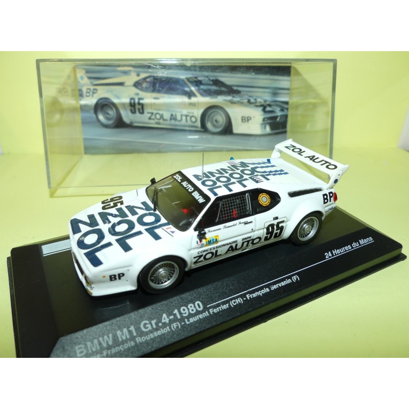 BMW M1 Gr.4 NÂ°95 LE MANS 1980 ALTAYA 1:43 Abd