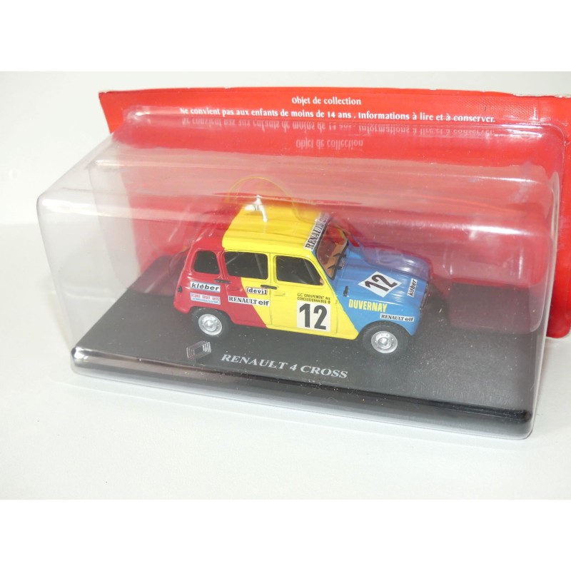 RENAULT 4 CROSS IXO PRESSE 1:43