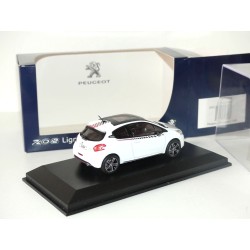 PEUGEOT 208 S LINE Blanc NOREV 1:43