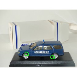 PEUGEOT 405 BREAK GENDARMERIE DUVI PO794G 1:43 imperfection