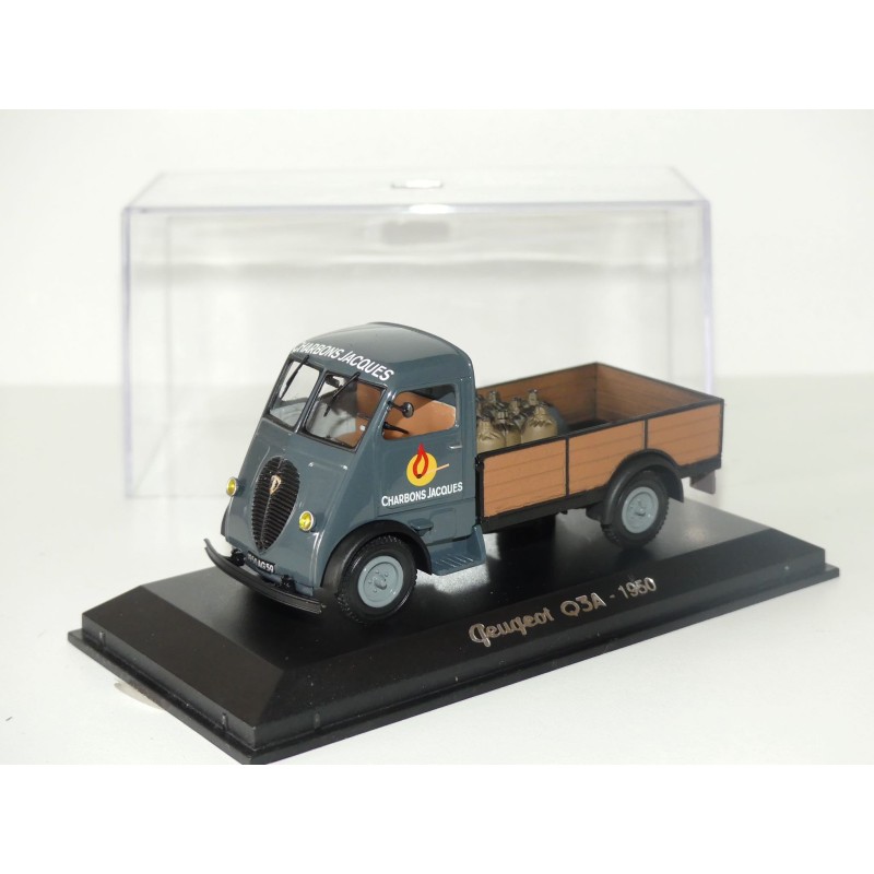 PEUGEOT Q3A 1950 COMERCIAL CHARBONNIER NOREV 1:43