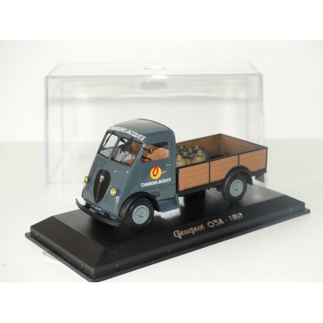 PEUGEOT Q3A 1950 COMERCIAL CHARBONNIER NOREV 1:43