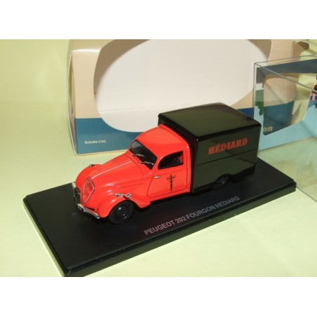PEUGEOT 202 FOURGON HEDIARD NOREV pour ATLAS 1:43