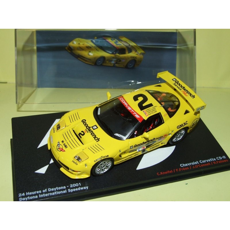 CHEVROLET CORVETTE C5R NÂ°2 24 HEURES DE DAYTONA 2001 ALTAYA 1:43 1er
