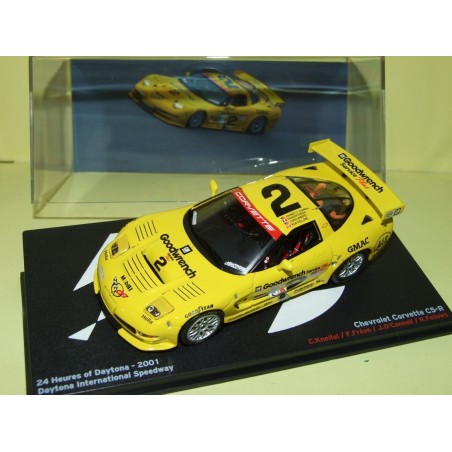 CHEVROLET CORVETTE C5R NÂ°2 24 HEURES DE DAYTONA 2001 ALTAYA 1:43 1er