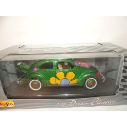 VW COCCINELLE 1951 FLOWER POWER MAISTO 1:18