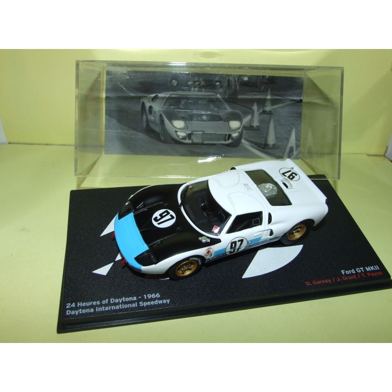 FORD GT MK II NÂ°97 24 Heures de DAYTONA 1966 ALTAYA ArrivÃ©e 2Ã¨me