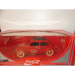 VW COCCINELLE DRINK COCA COLA Rouge SOLIDO 1:18