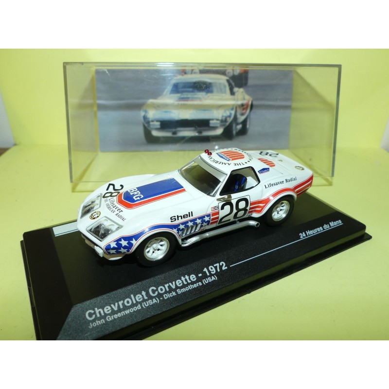 CHEVROLET CORVETTE NÂ°28 LE MANS 1972 ALTAYA 1:43 Abd