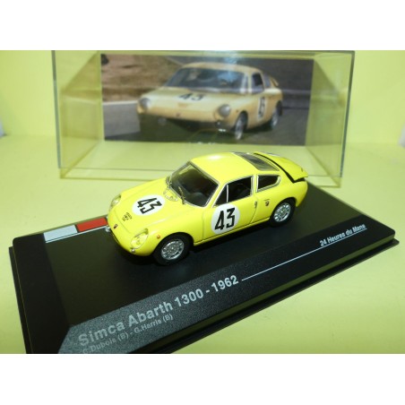 SIMCA ABARTH 1300 NÂ°43 LE MANS 1962 ALTAYA 1:43 ArrivÃ©e 14Ã¨me