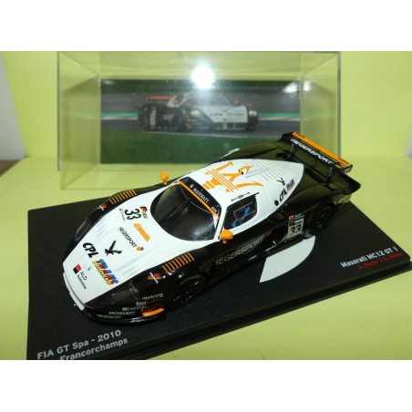 MASERATI MC12 GT1 FIA GT SPA 2010 MULLER ALTAYA 1:43 Arrivée 2ème