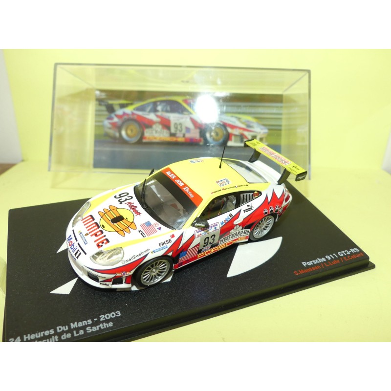 PORSCHE 911 GT3-RS N°93 LE MANS 2003 ALTAYA 1:43 14ème