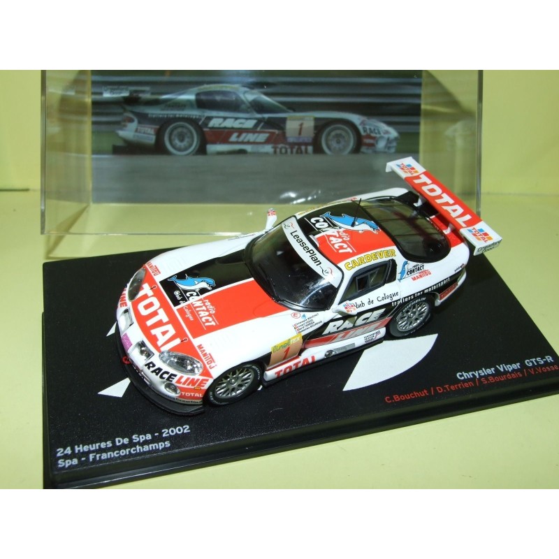 CHRYSLER VIPER GTS-R NÂ°1 24 Heures de SPA 2002 ALTAYA 1:43 1er