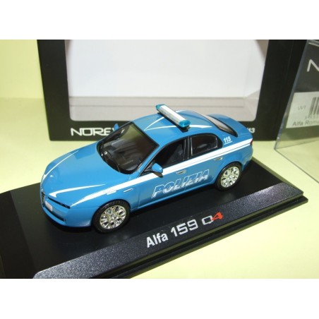 ALFA ROMEO 159 Q4 POLIZIA NOREV 1:43