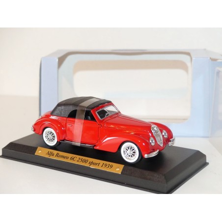 ALFA ROMEO 6C 2500 SPORT 1939 Rouge ATLAS 1:43
