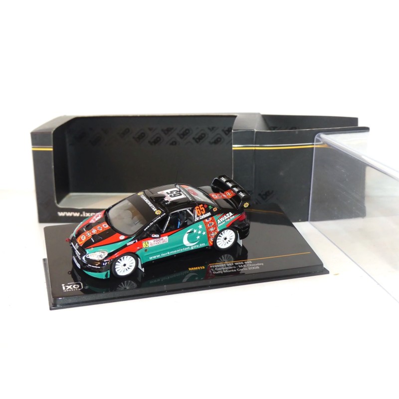 PEUGEOT 307 WRC RALLYE MONTE CARLO 2008 CARBONARO IXO RAM313 1:43